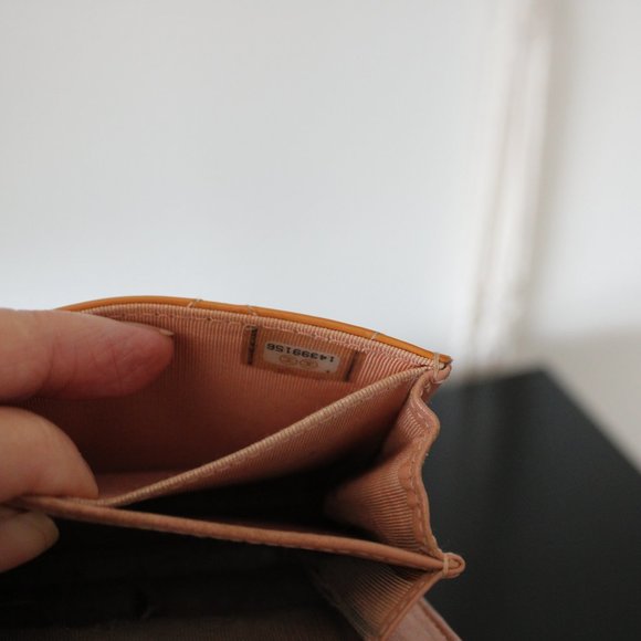 💗Chanel Authentic Classic Small Flap Wallet Lambskin Patten Leather CC Logo - Picture 11 of 13